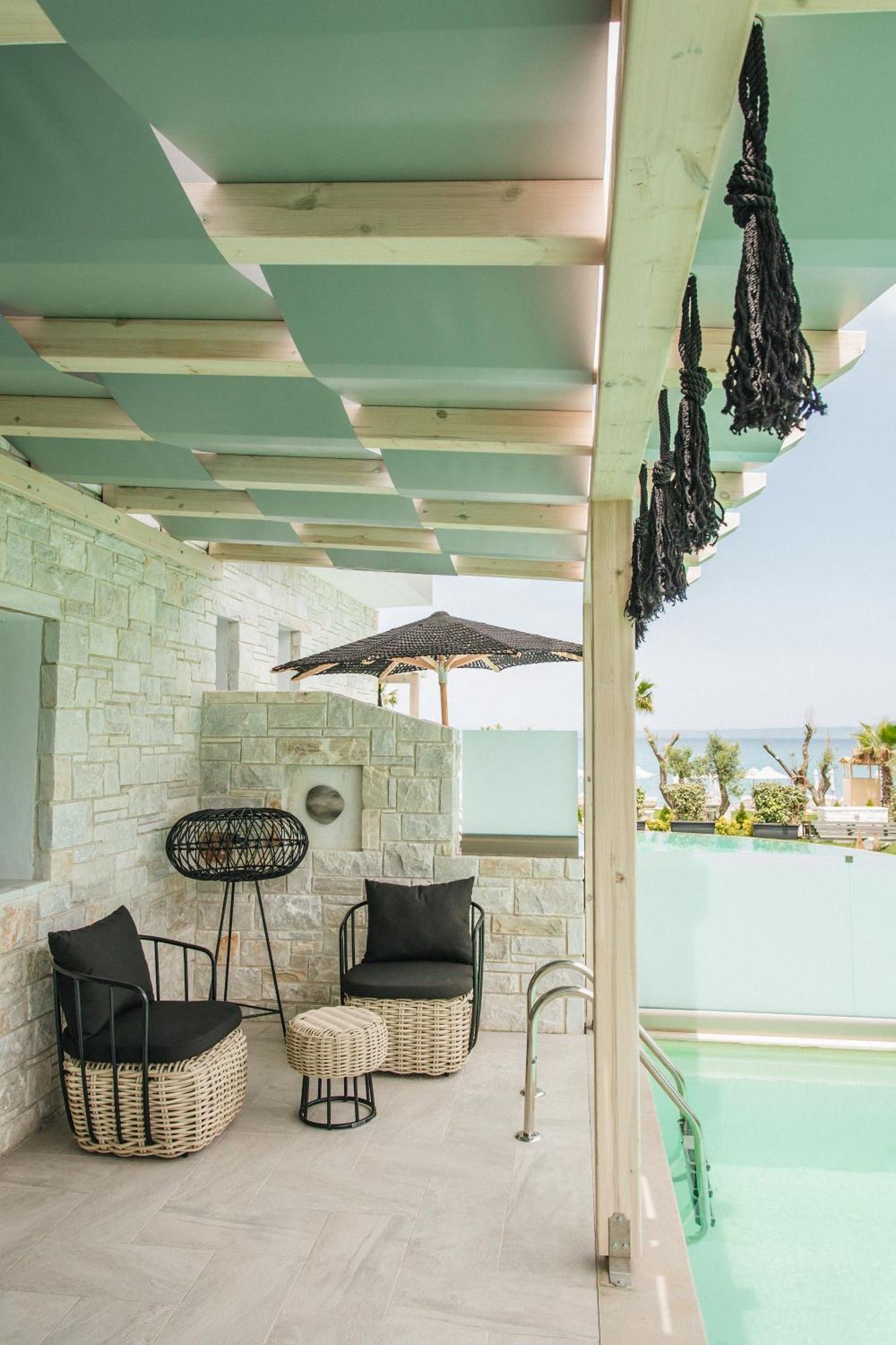 Blue Carpet Luxury Suites Pefkochori Zewnętrze zdjęcie