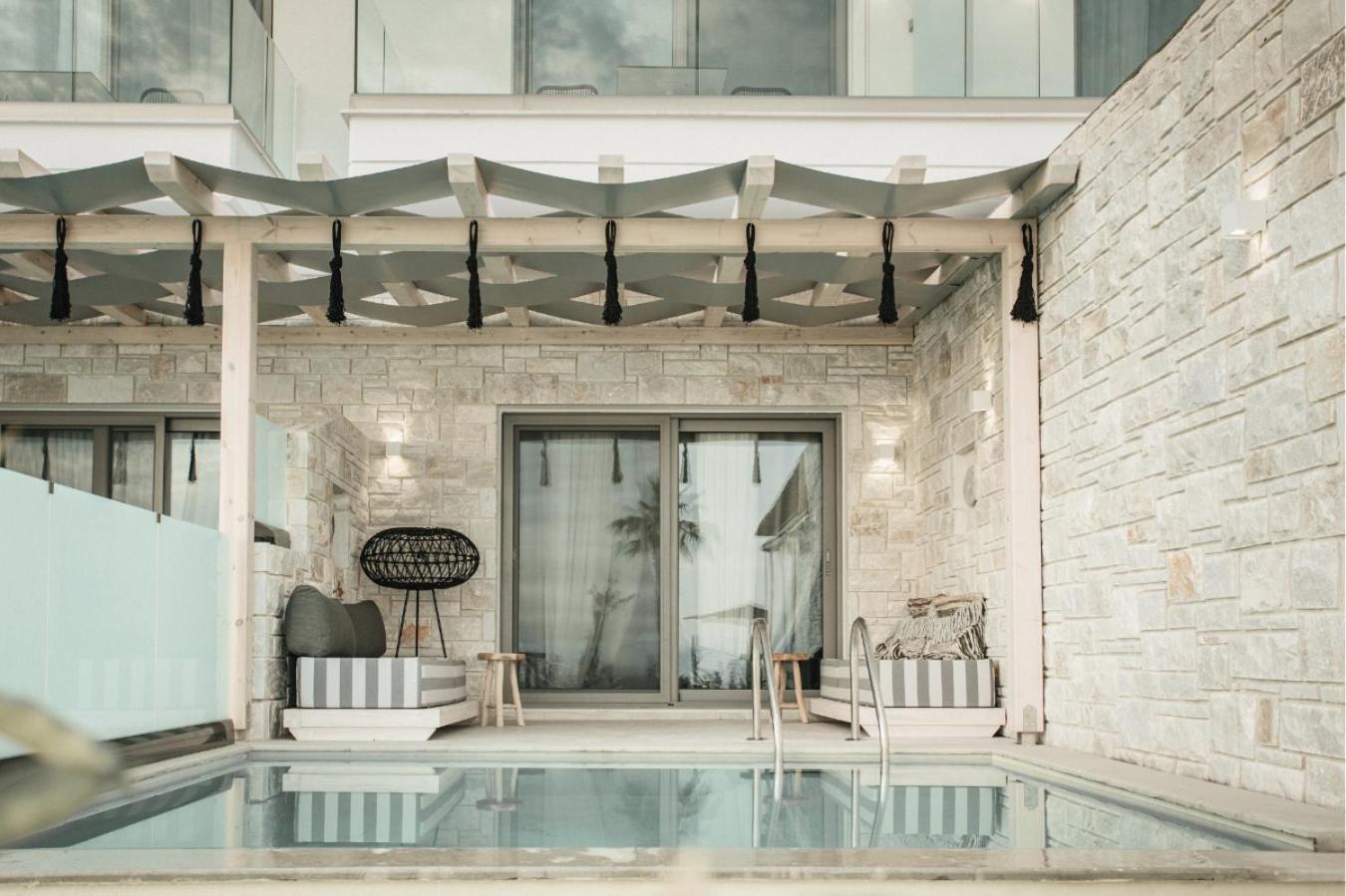 Blue Carpet Luxury Suites Pefkochori Zewnętrze zdjęcie